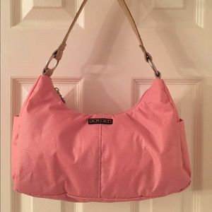 🛍 Ariat Pink Nylon Leather Shoulder Bag